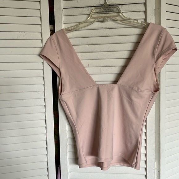 Free People Duo Corset Cami in Light Pink 'Rosie" - Picture 10 of 12